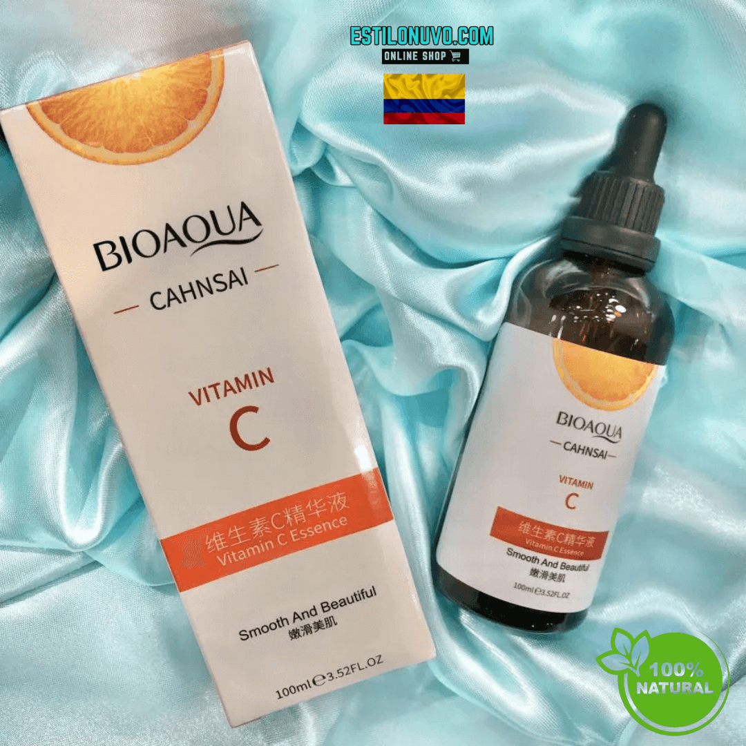 ¡Despierta tu brillo interior! ✨ BIOAQUA™ Serum Vitamina C: Nutre y revitaliza tu piel 💖