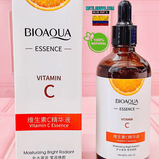 ¡Despierta tu brillo interior! ✨ BIOAQUA™ Serum Vitamina C: Nutre y revitaliza tu piel 💖
