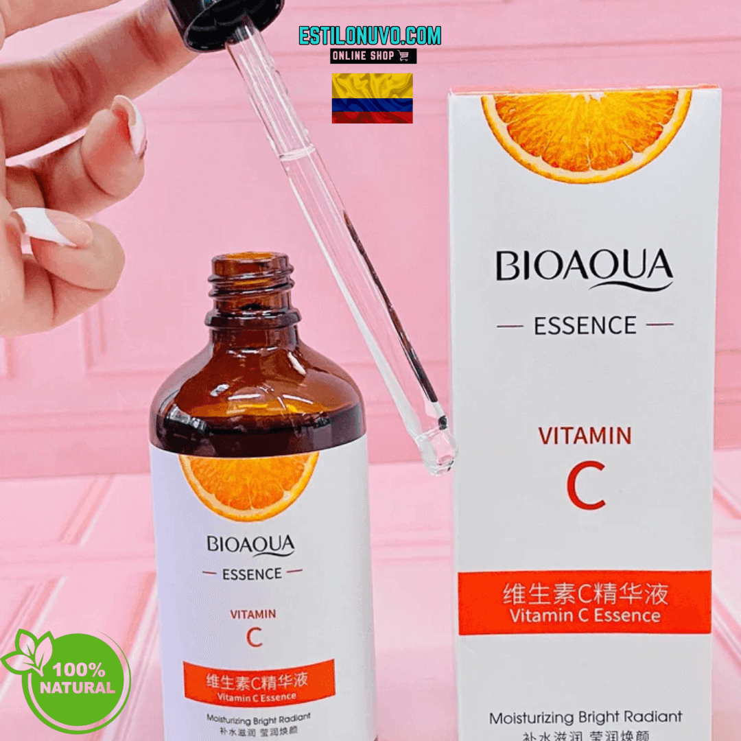 ¡Despierta tu brillo interior! ✨ BIOAQUA™ Serum Vitamina C: Nutre y revitaliza tu piel 💖