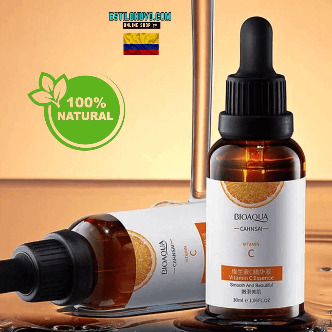 ¡Despierta tu brillo interior! ✨ BIOAQUA™ Serum Vitamina C: Nutre y revitaliza tu piel 💖