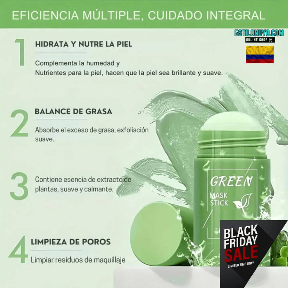 🔥 El Secreto para una Piel Limpia y Radiante Siempre – MASK STICK™