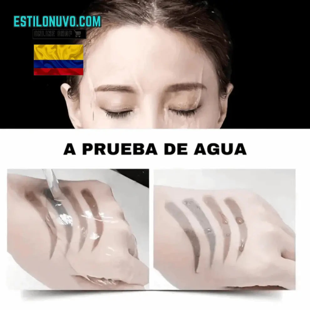 ✨ Cejas perfectas en segundos con BrowPerfect™ Pro Color Café Oscuro