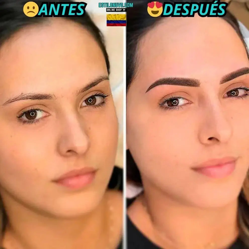 ✨ Cejas perfectas en segundos con BrowPerfect™ Pro Color Café Oscuro