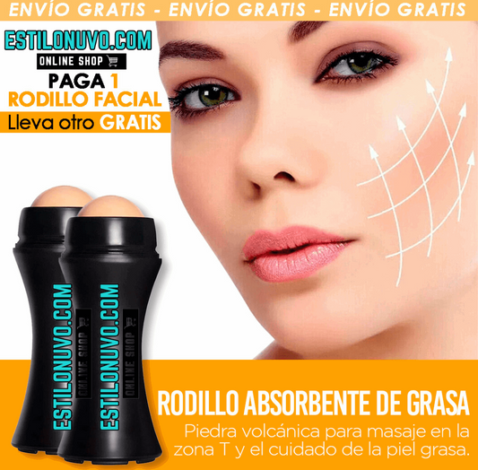 Rodillo Volcánico Facial™ Premium 💥Gran Oferta De Verano 🌞 2X1