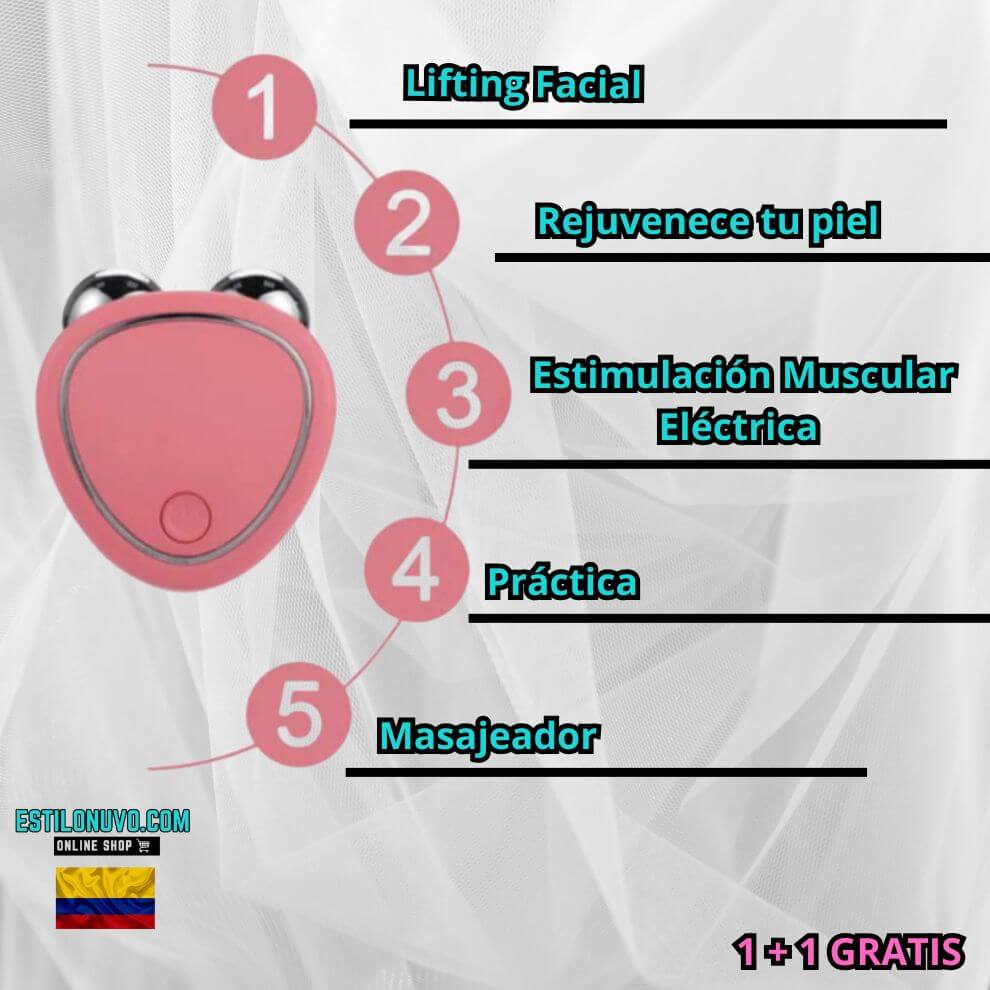 Lifting facial sin agujas con EMS LiftPro™