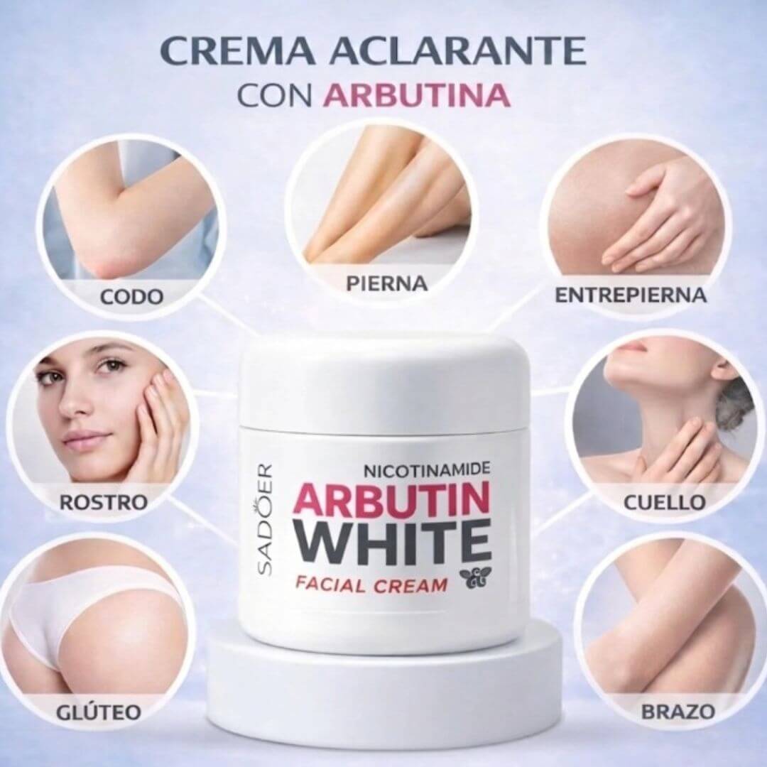 ARBUTIN WHITE™ - EFECTO PORCELANA✨