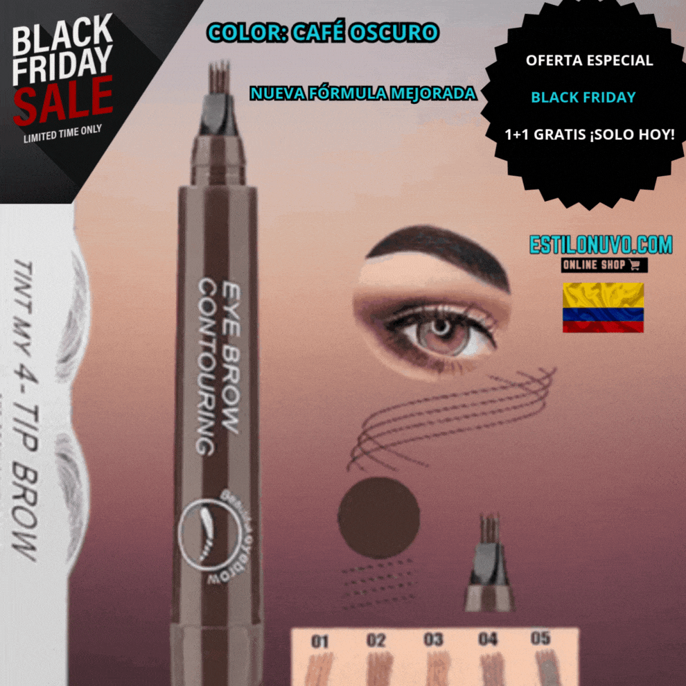 ✨ Cejas perfectas en segundos con BrowPerfect™ Pro-Café Oscuro
