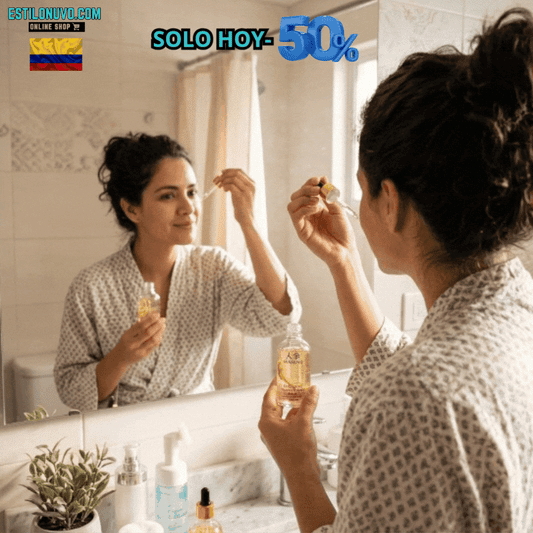 ¡Tu piel más joven desde hoy! ✨ SÉRUM+GINSENG 24K™ Día y Noche 💖