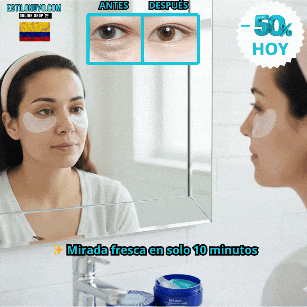 ✨ Ojos descansados con GlowPatch™ al instante