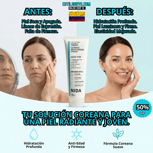 Crema NIDA Youthful Formula® (100ml) Piel Joven