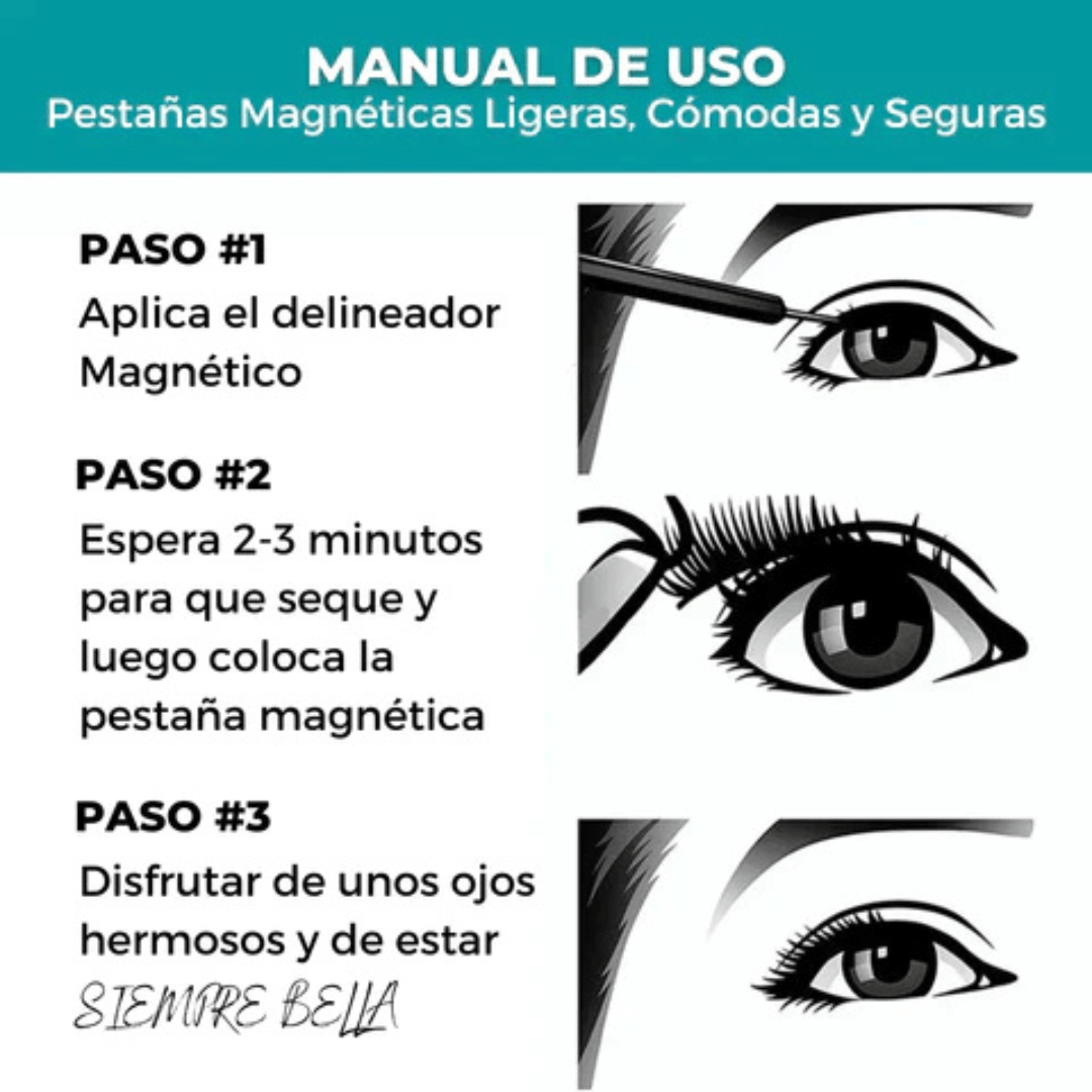 ✨ Pestañas perfectas con GlamLash X3 - Magnetic Kit