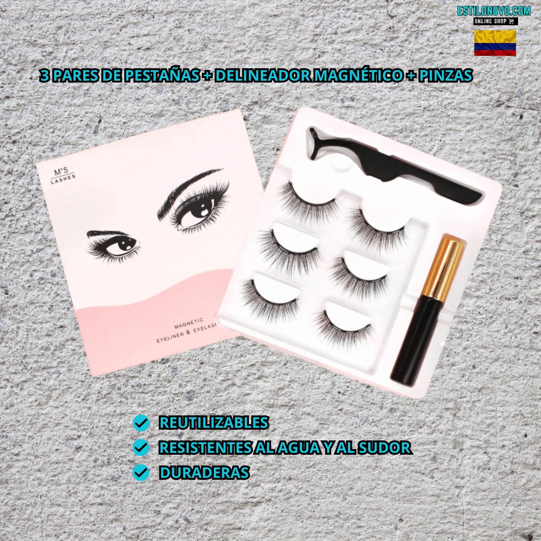 ✨ Pestañas perfectas con GlamLash X3 - Magnetic Kit